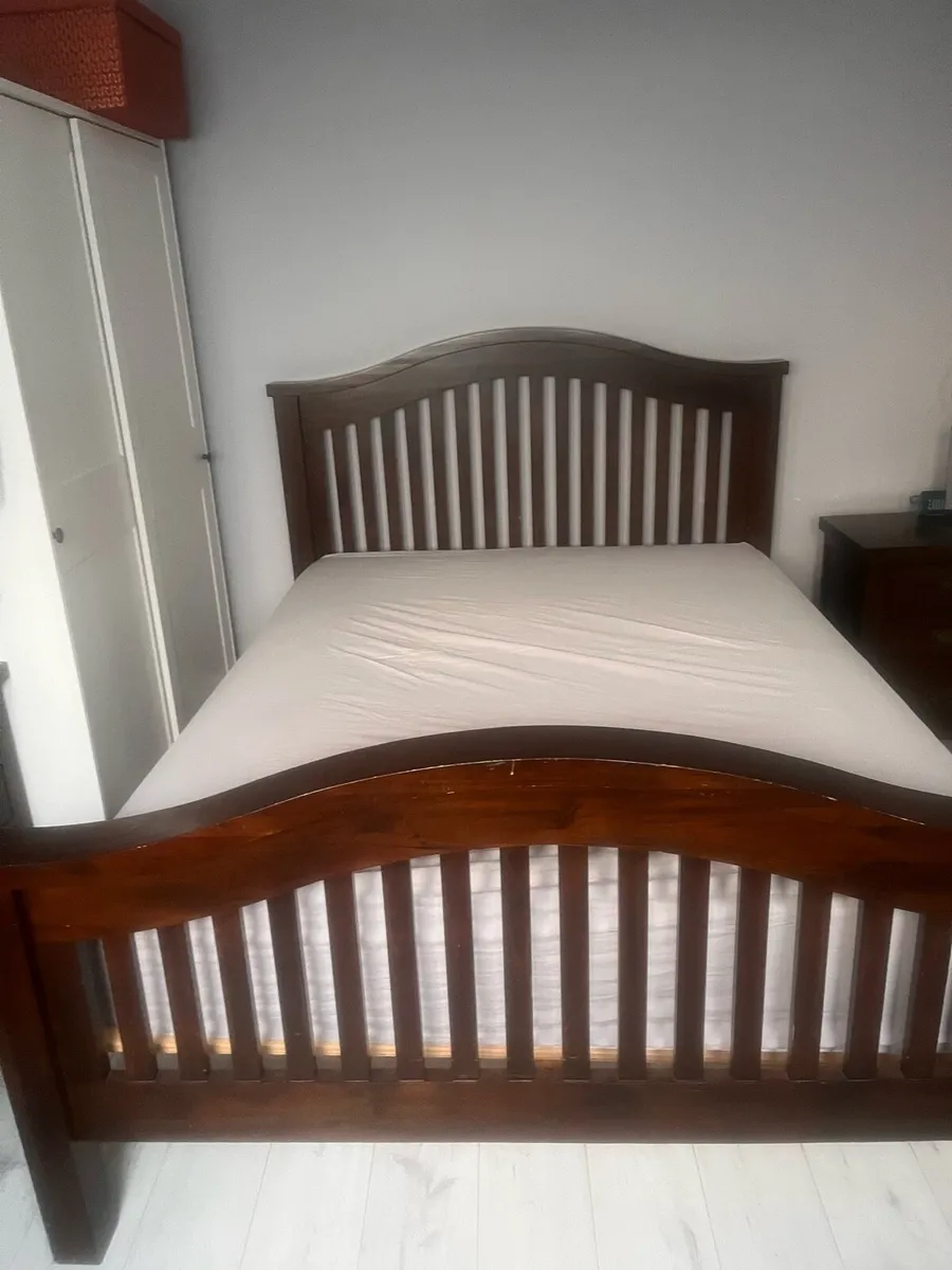 King size bed frame - Image 1