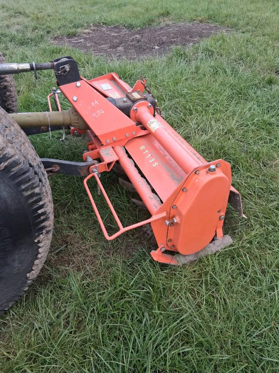 Rotavator for compact tractor - Image 1