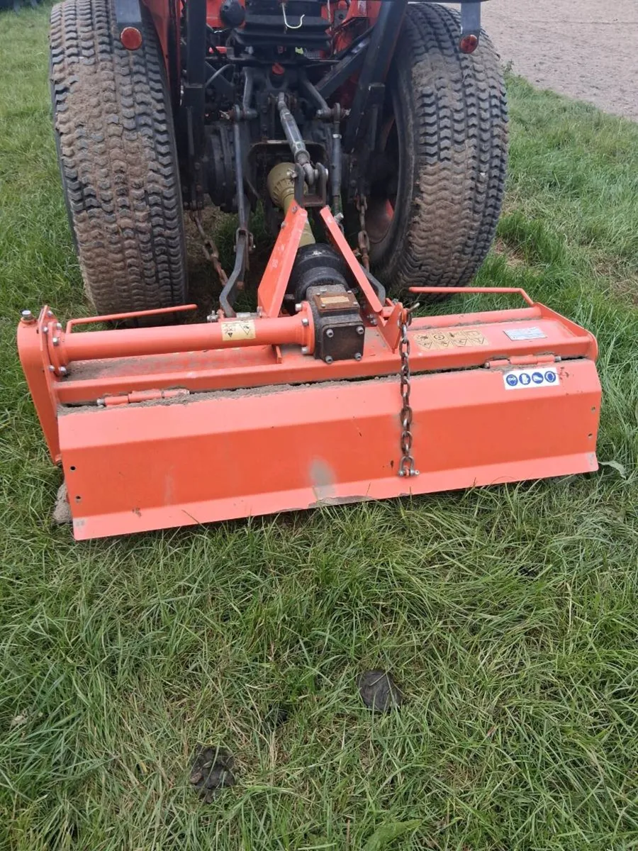 Rotavator for compact tractor - Image 2