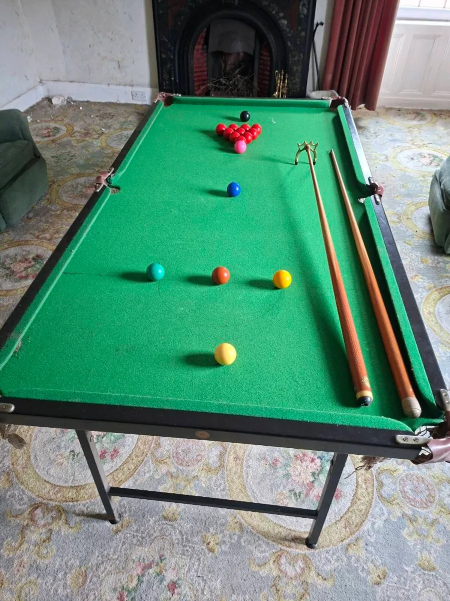 Snooker table