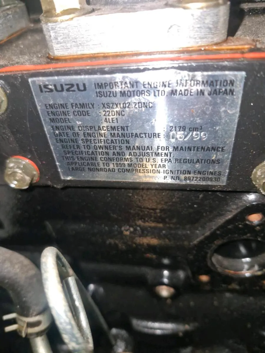 isuzu engine 4 cylinder - Image 2