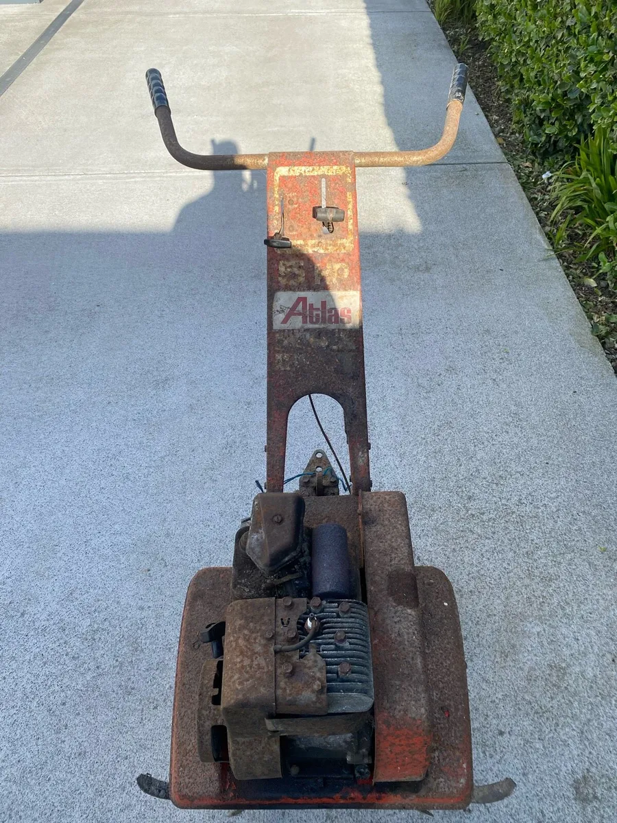 Vintage Atlas Rotary Tiller - Image 1