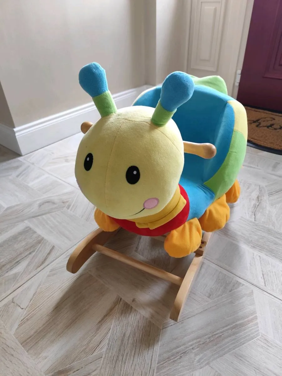 Caterpillar rocking horse