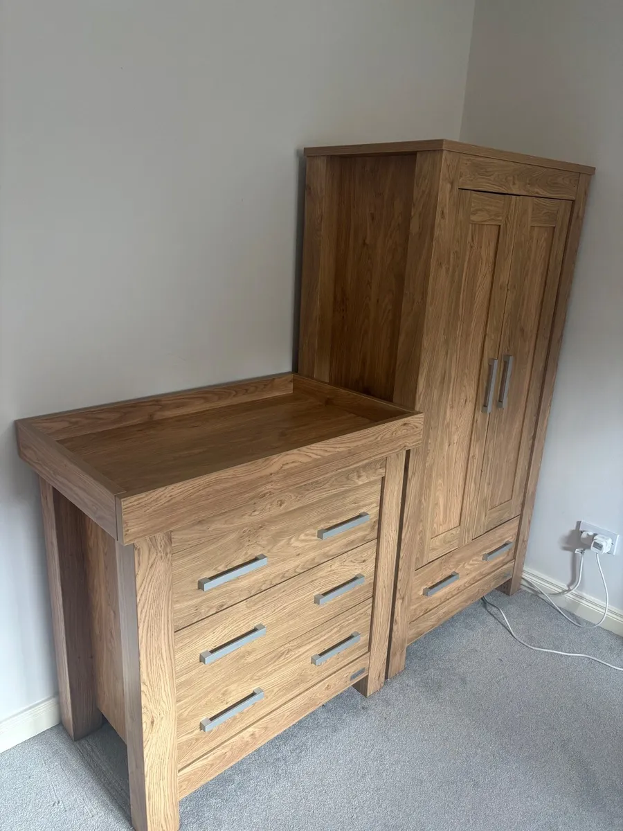 Charmwood Bordeaux Oak finish Nursery furniture - Image 3