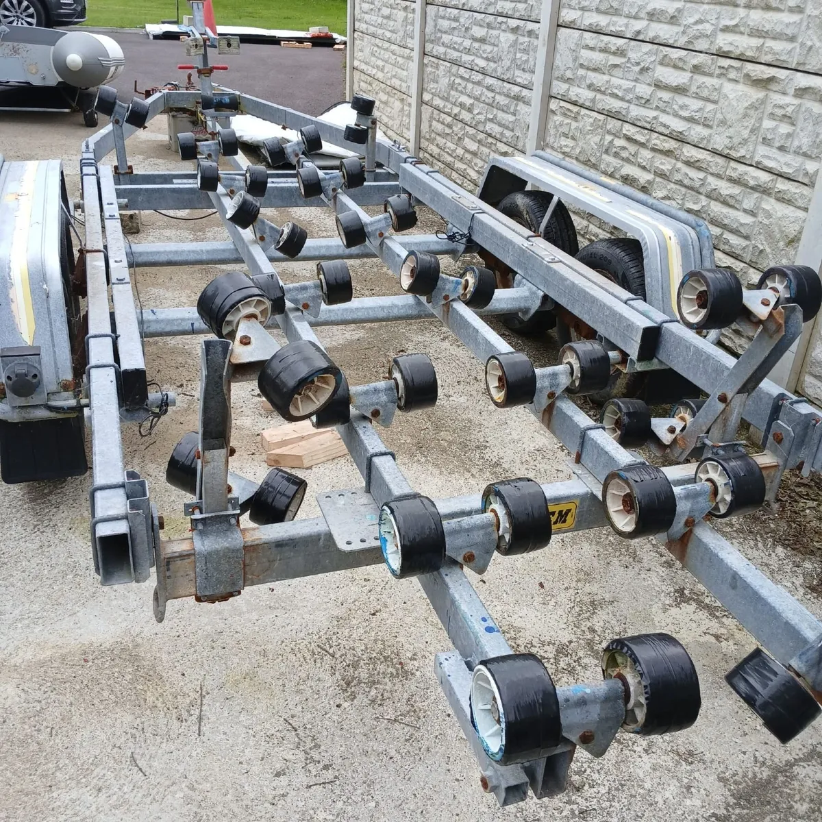 Mécanorem galvanised boat trailer - Image 2