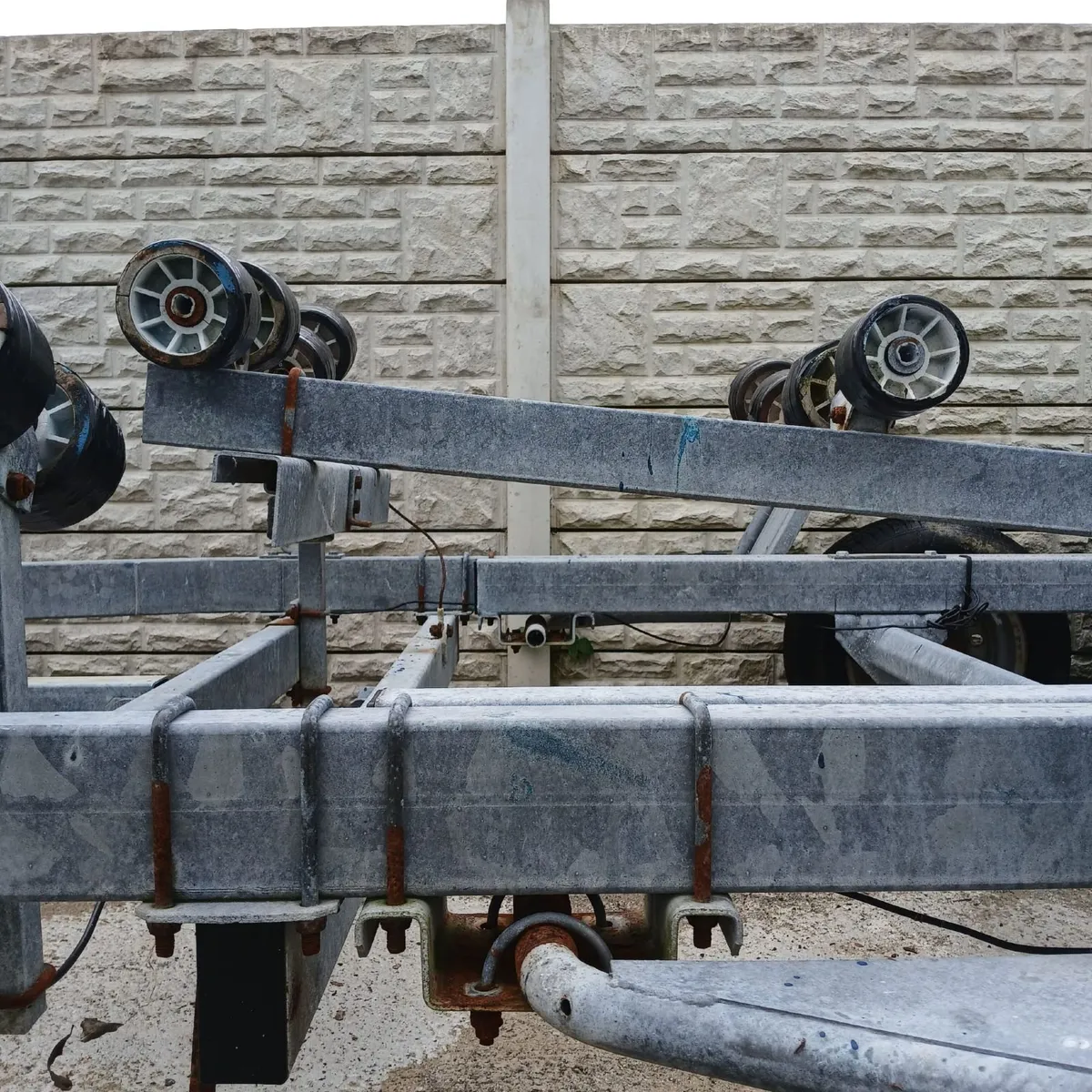 Mécanorem galvanised boat trailer - Image 3