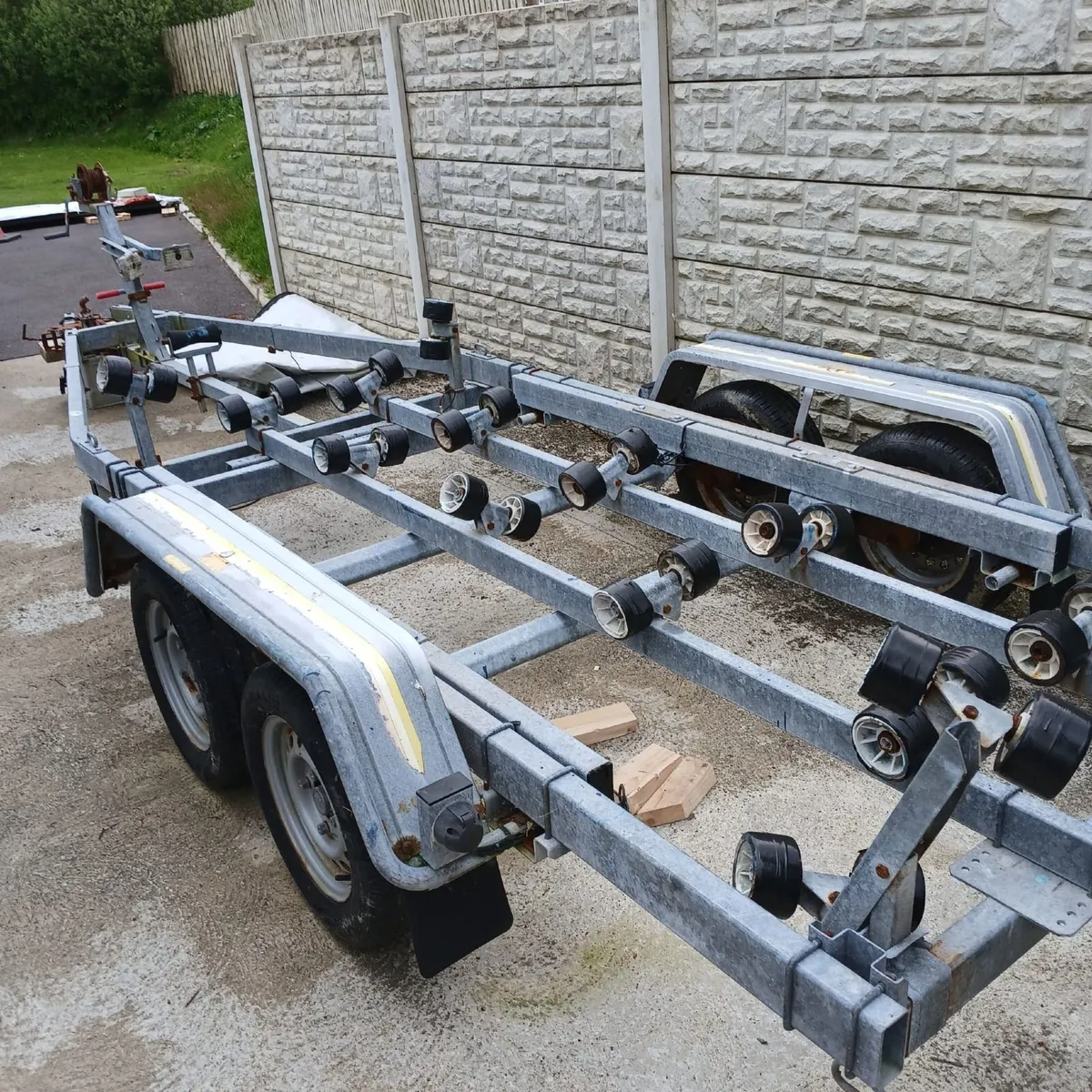 Mécanorem galvanised boat trailer - Image 1