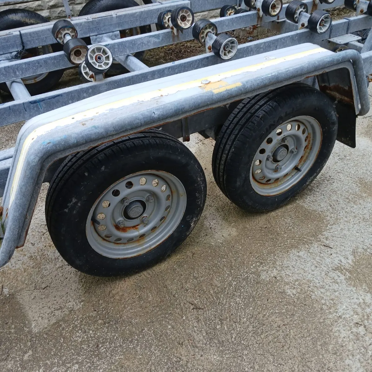 Mécanorem galvanised boat trailer - Image 4
