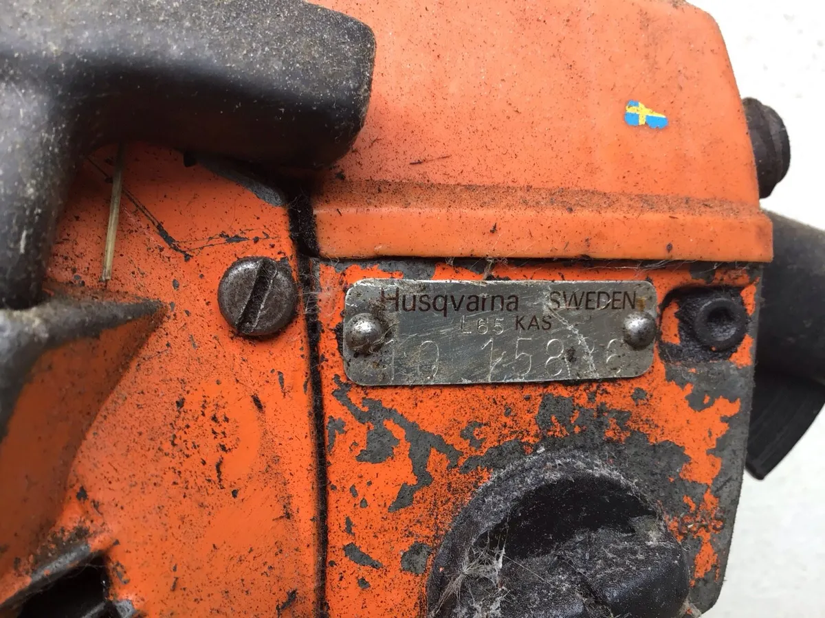 Old Husqvarna L65 chainsaws - Image 2
