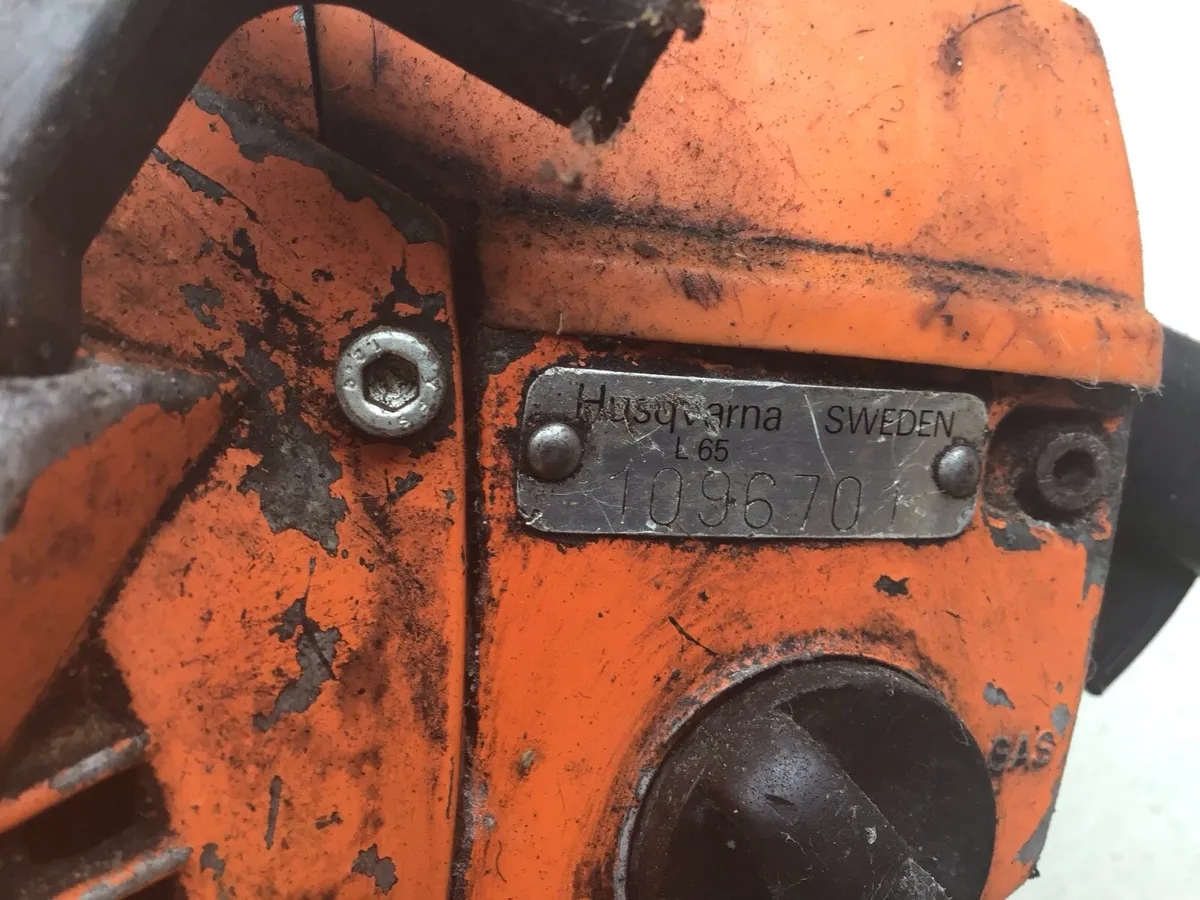 Old Husqvarna L65 chainsaws - Image 4