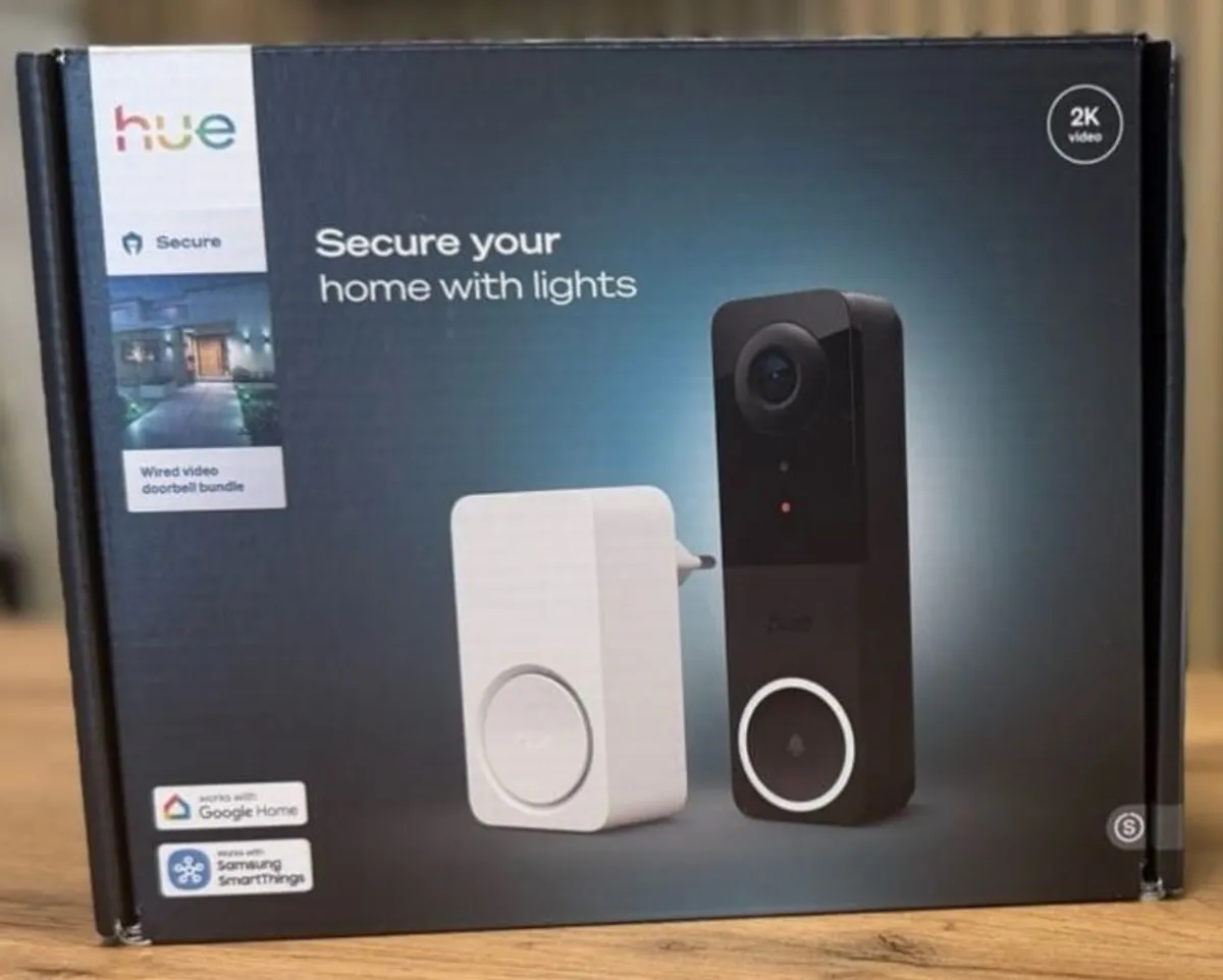 Philips Hue Secure Wired Video Doorbell - Image 1