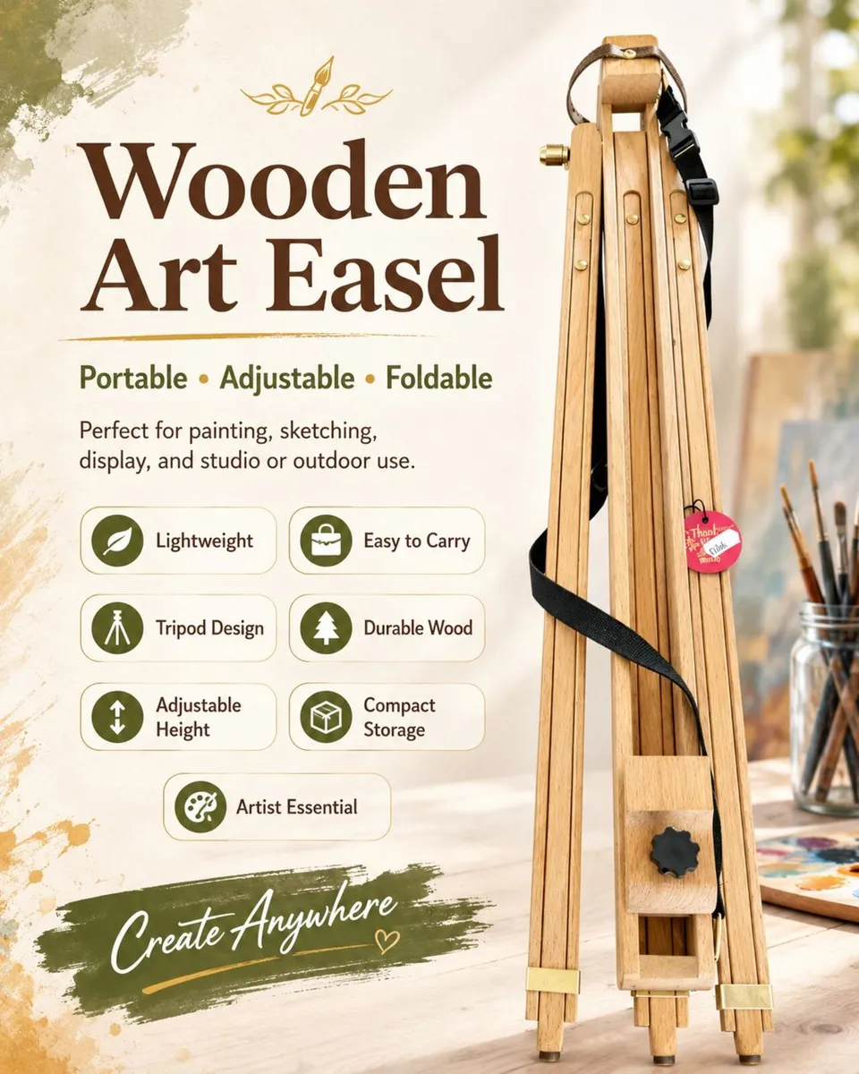 Art Easel college painting studio picture outdoor - Image 2