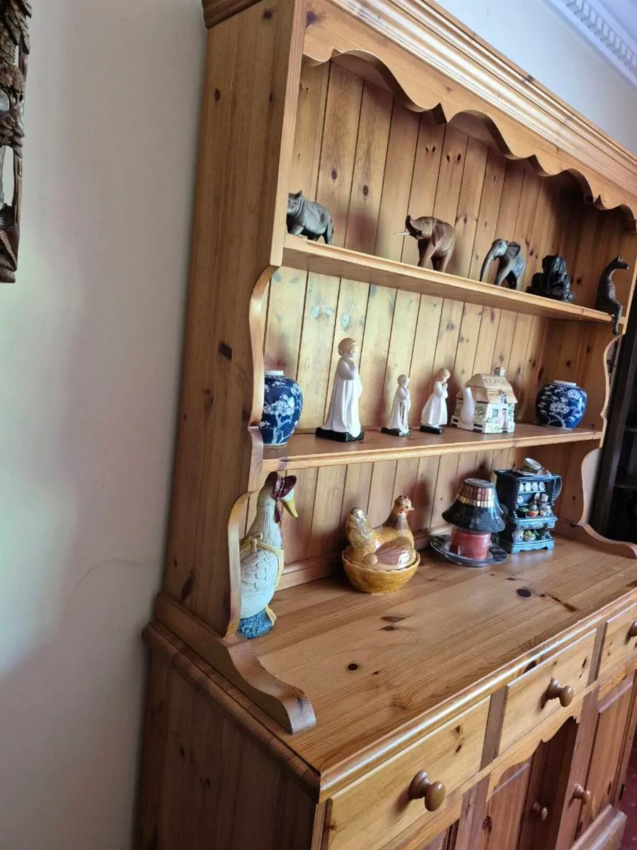 Vintage Solid Pine Dresser - Image 3