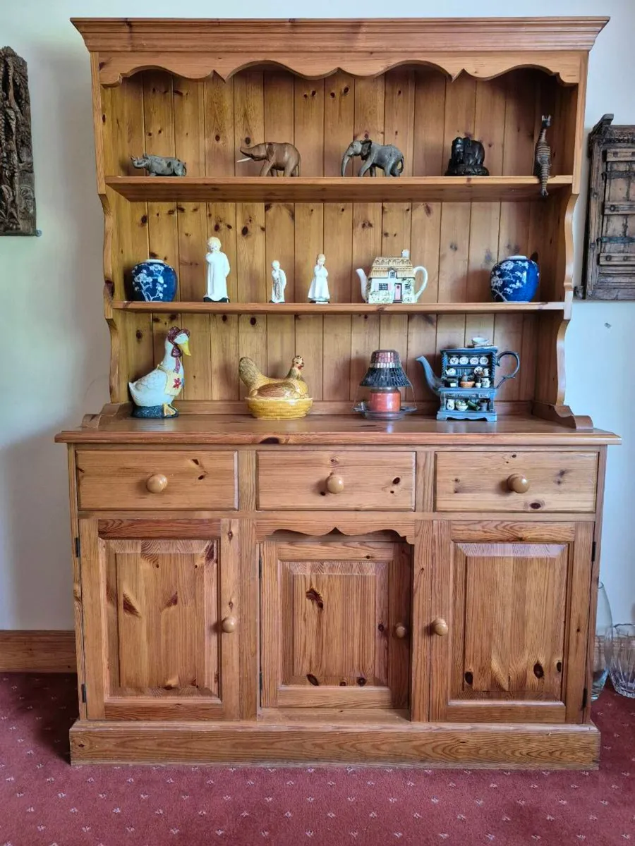Vintage Solid Pine Dresser - Image 1