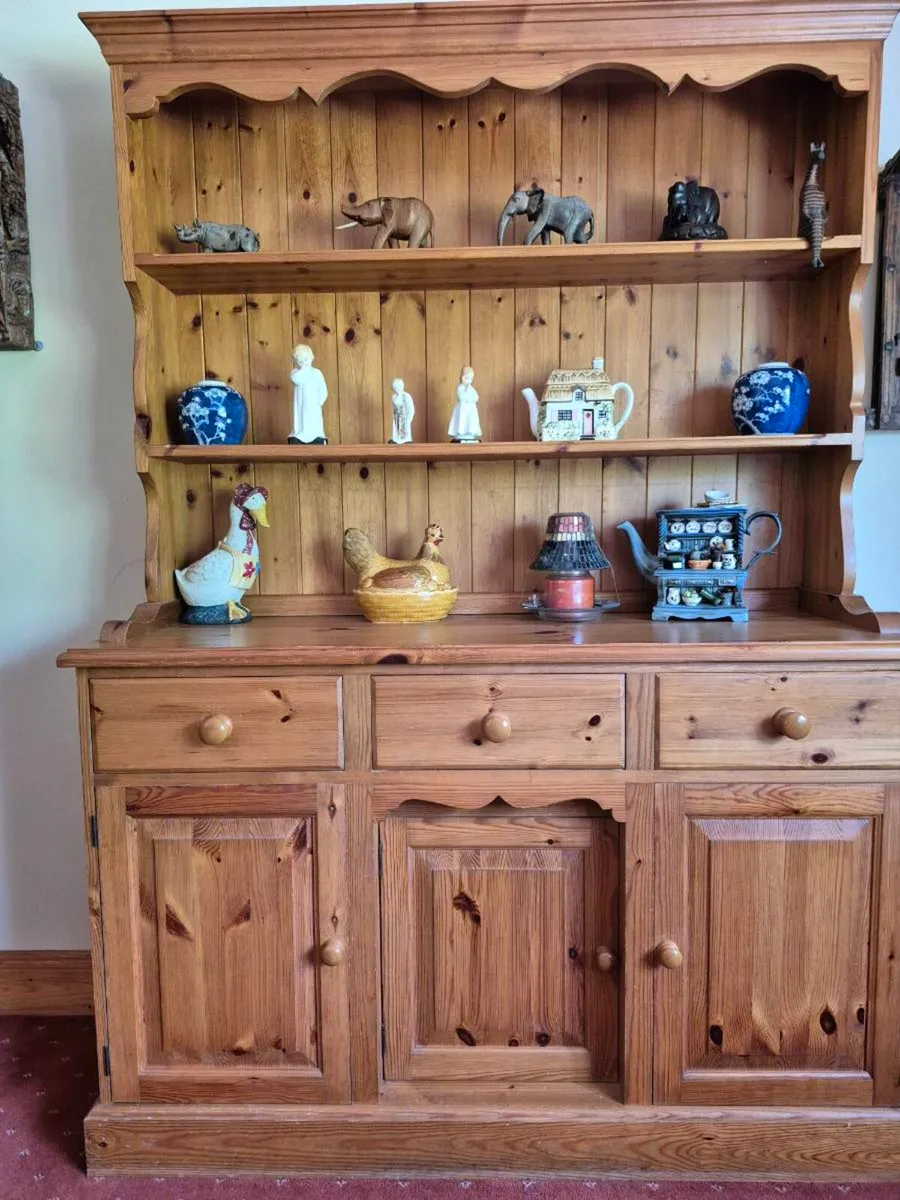 Vintage Solid Pine Dresser - Image 2