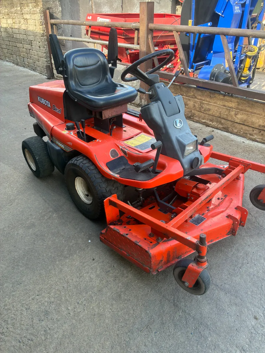 Kubota F1900 diesel mower - Image 2
