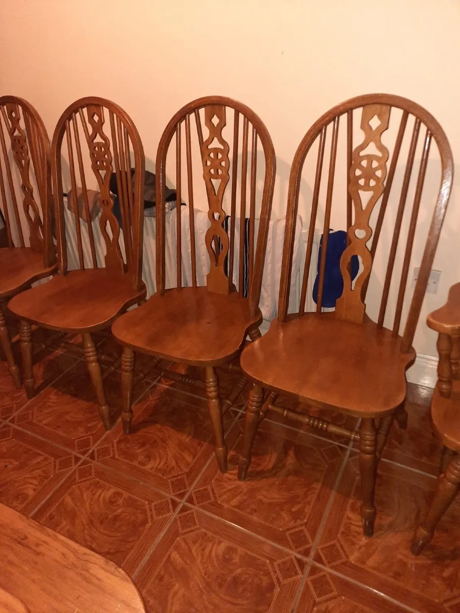 Vintage kitchen chairs - Image 4
