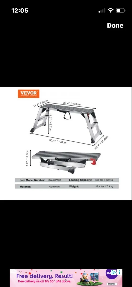 Folding work platform - Image 2