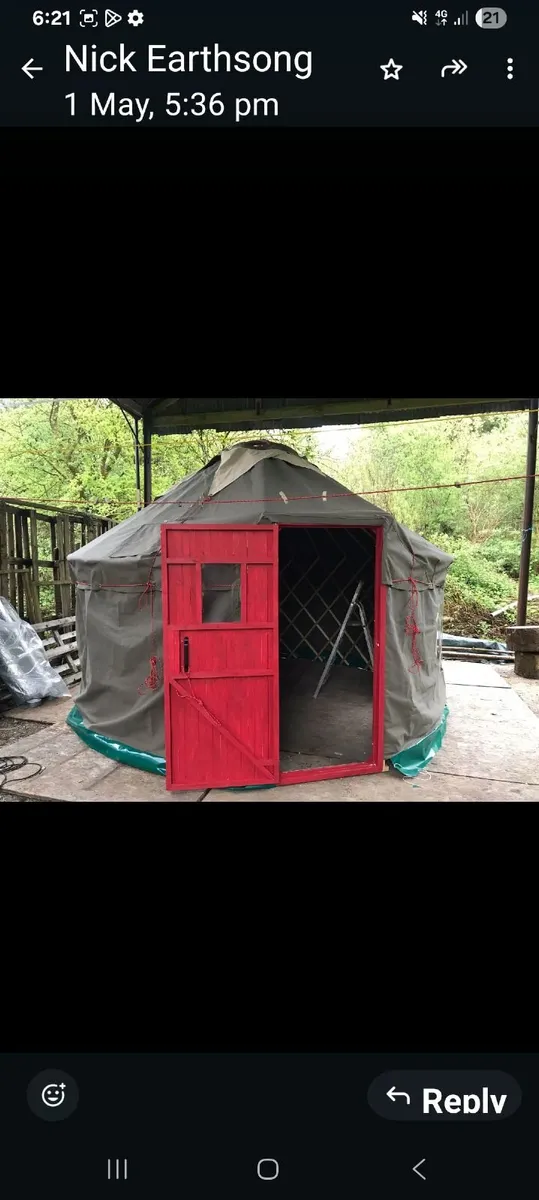 Professionally Built Custom Made Yurt - Image 1