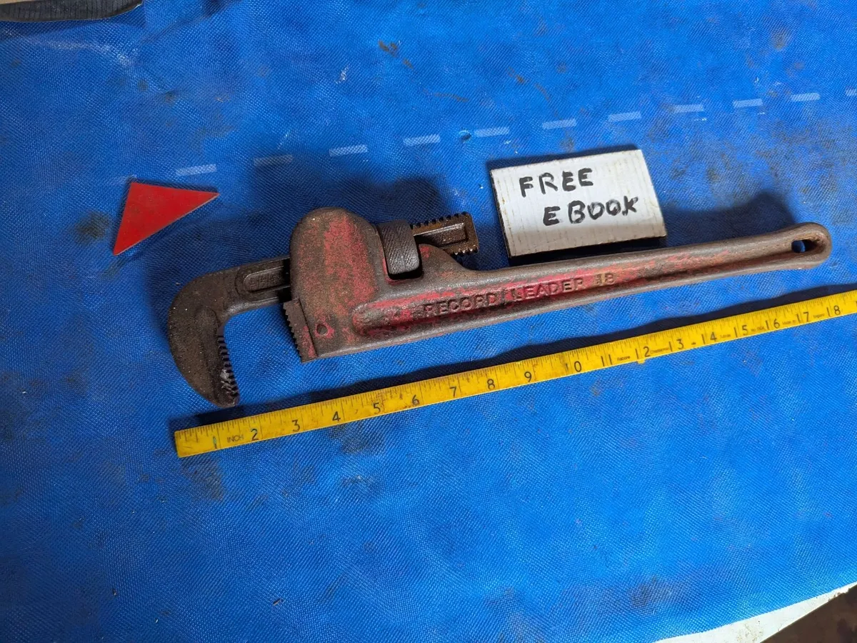 18" Record Stillson Wrench - Image 3