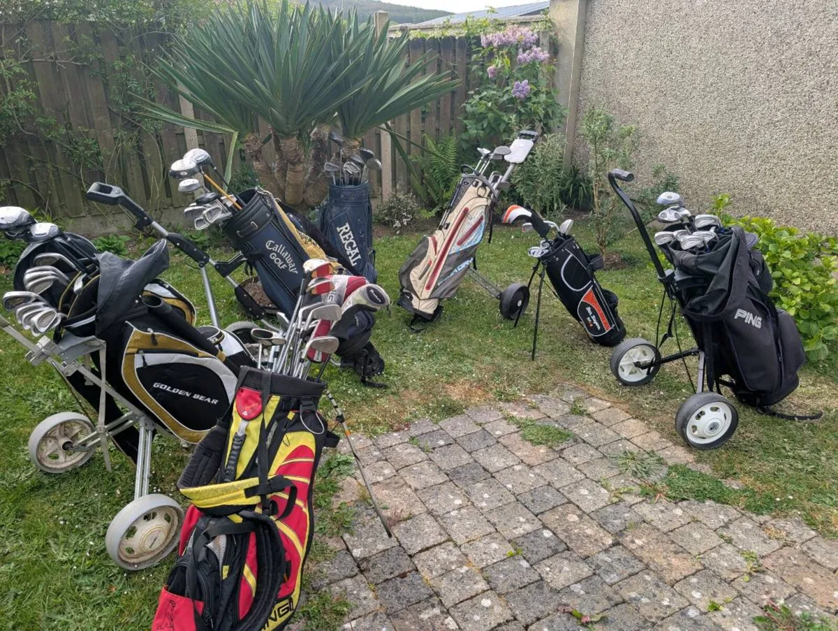 Golf clubs sets all to go today read add read add - Image 1