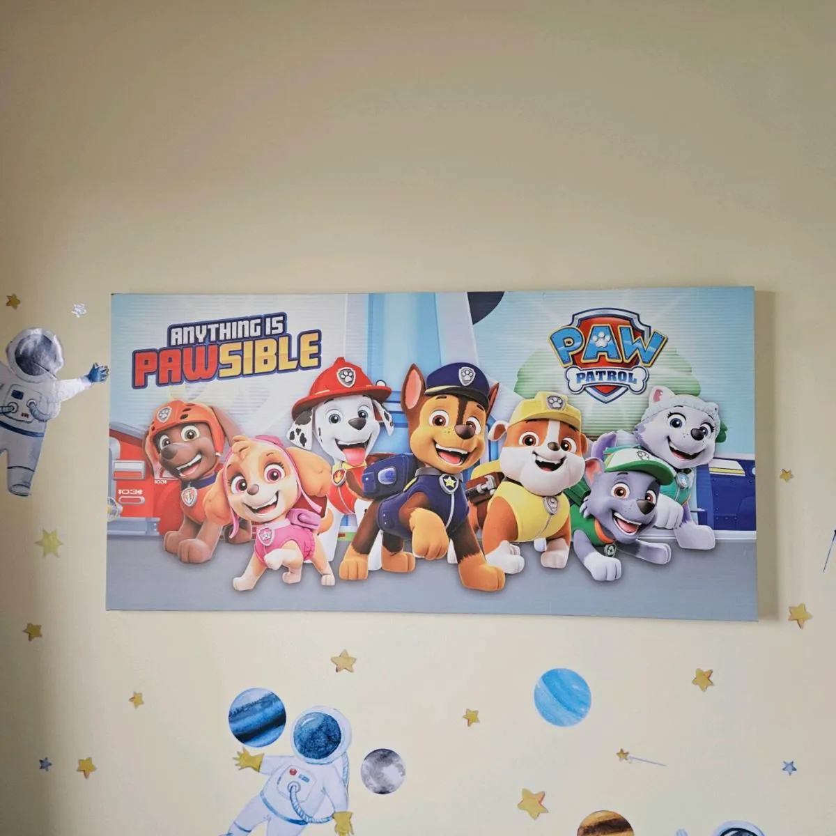 FREE Paw Patrol wall hang
