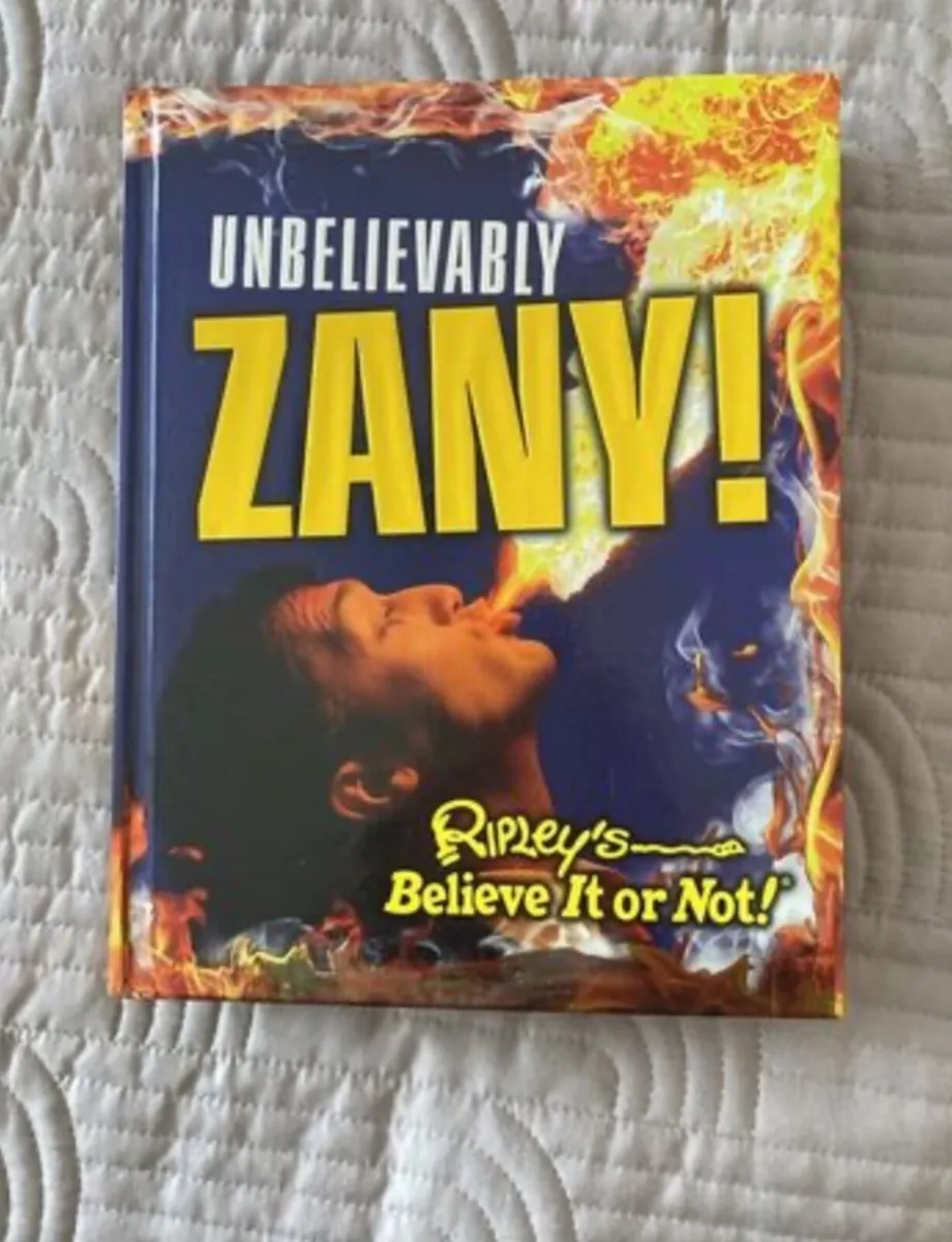 Book - Ripley's Believe it or Not: Unbelievably Za - Image 1