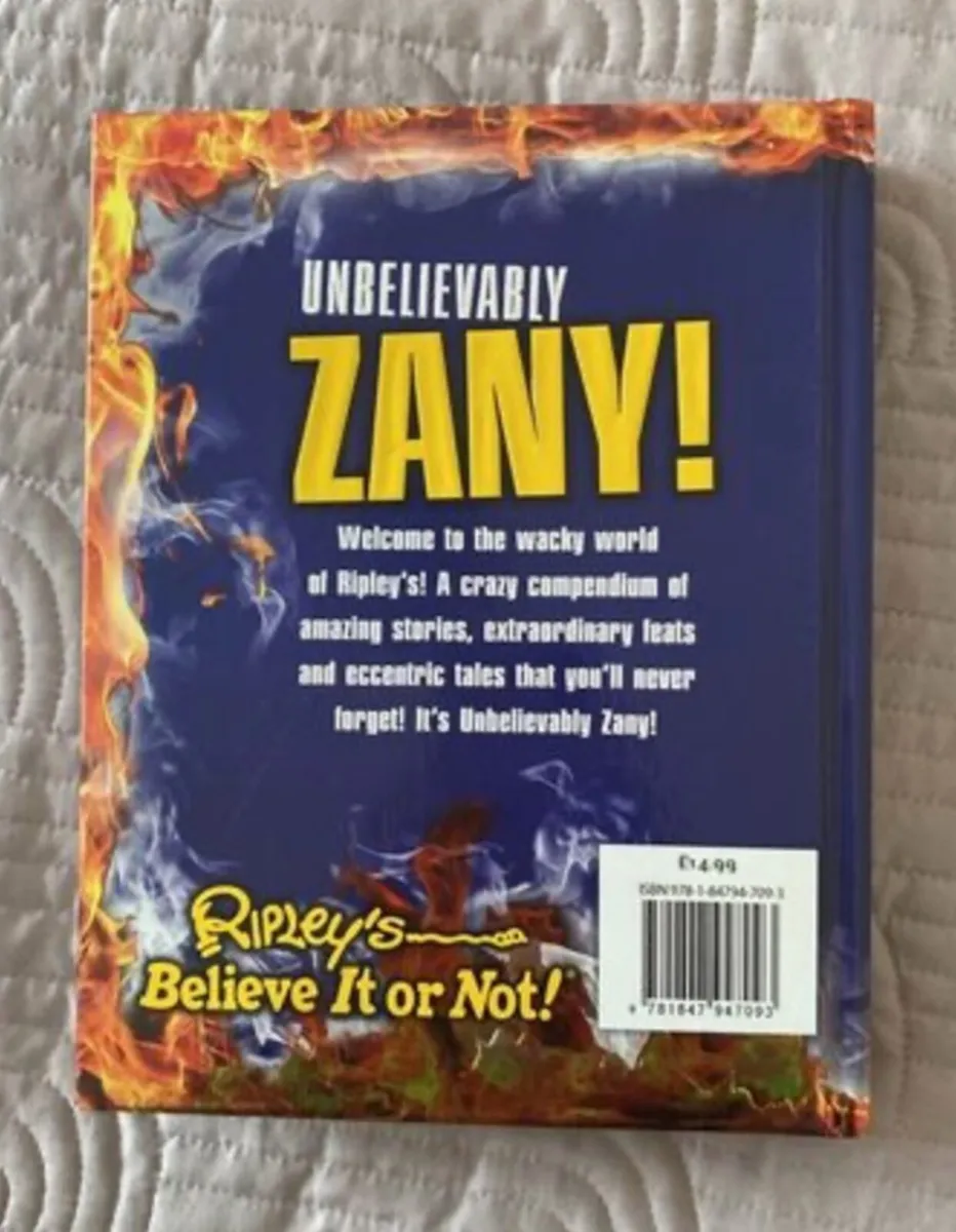 Book - Ripley's Believe it or Not: Unbelievably Za - Image 2