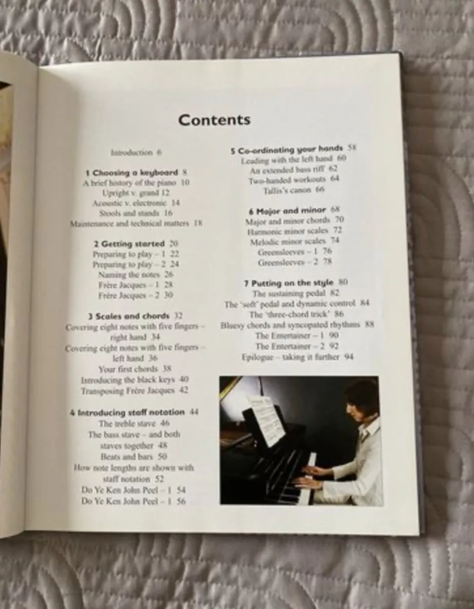 Book - Learn to play the piano & Keyboard - Image 3