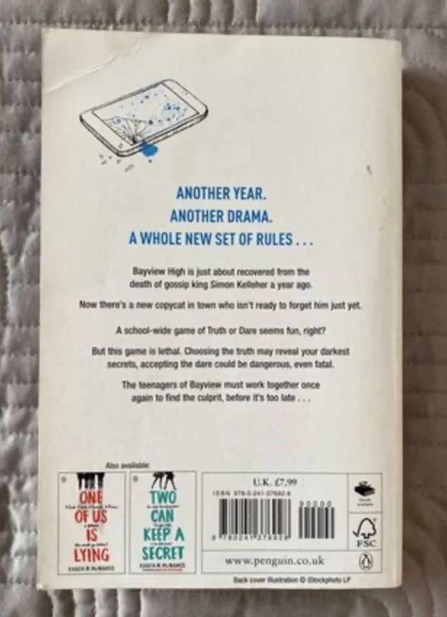 Book - Karen M McManus - One of Us is Next - Image 2