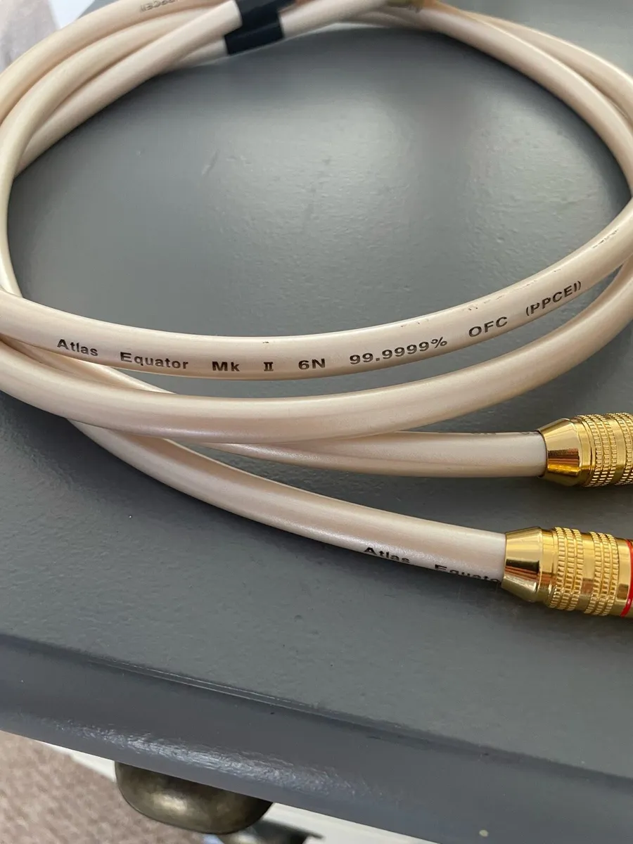 Atlas equator rca cables - Image 2