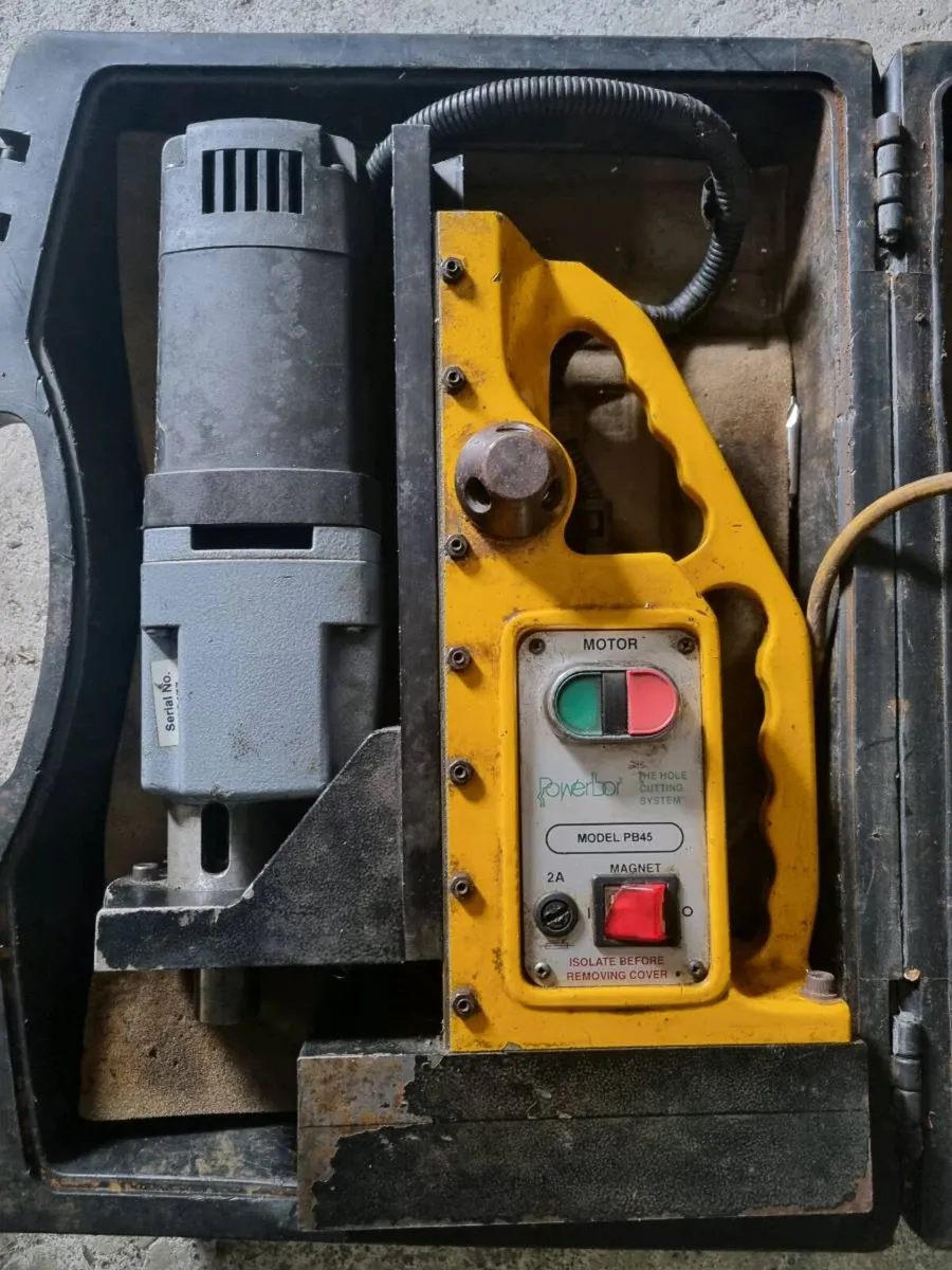 Powerbor Magnetic Drill 110v