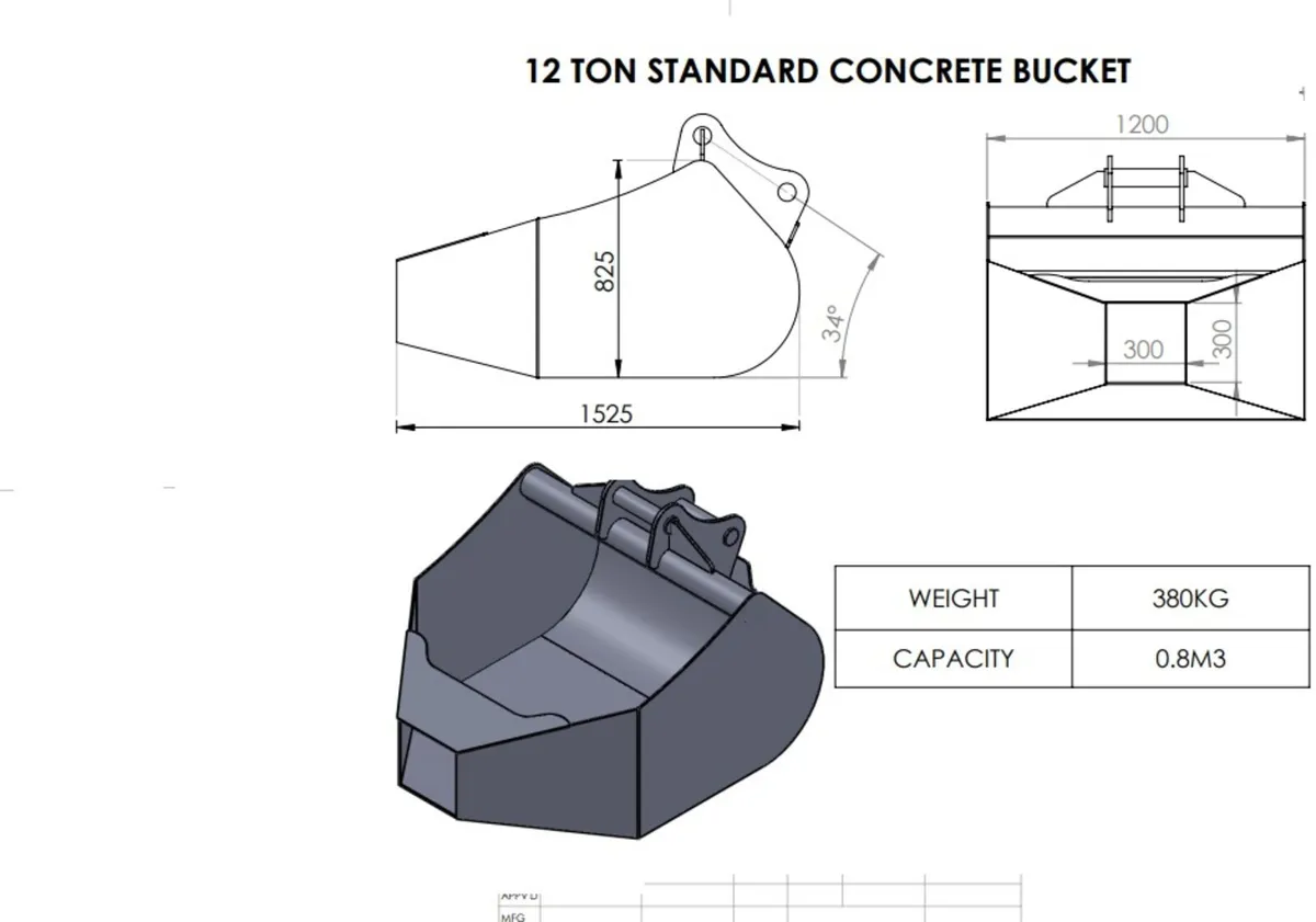Concrete pouring bucket - Image 3
