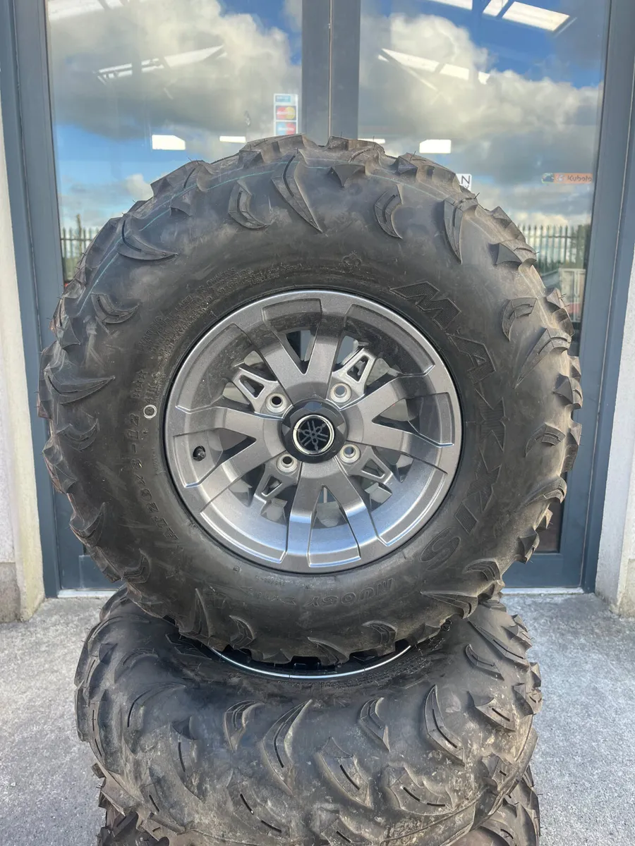 New Yamaha 12” Alloys & tyres - Image 1