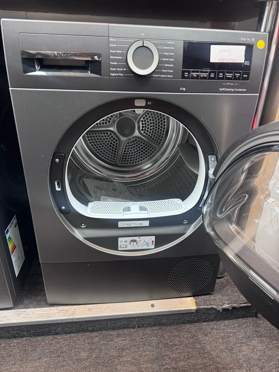 Bosch series 6 9kg heat pump dryer - Image 2