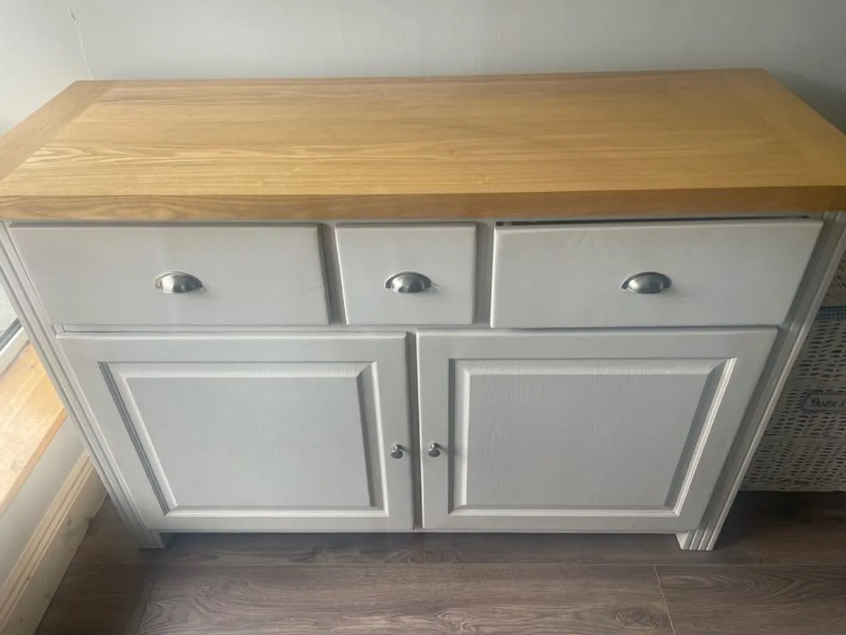 Solid Oak Sideboard - Image 1
