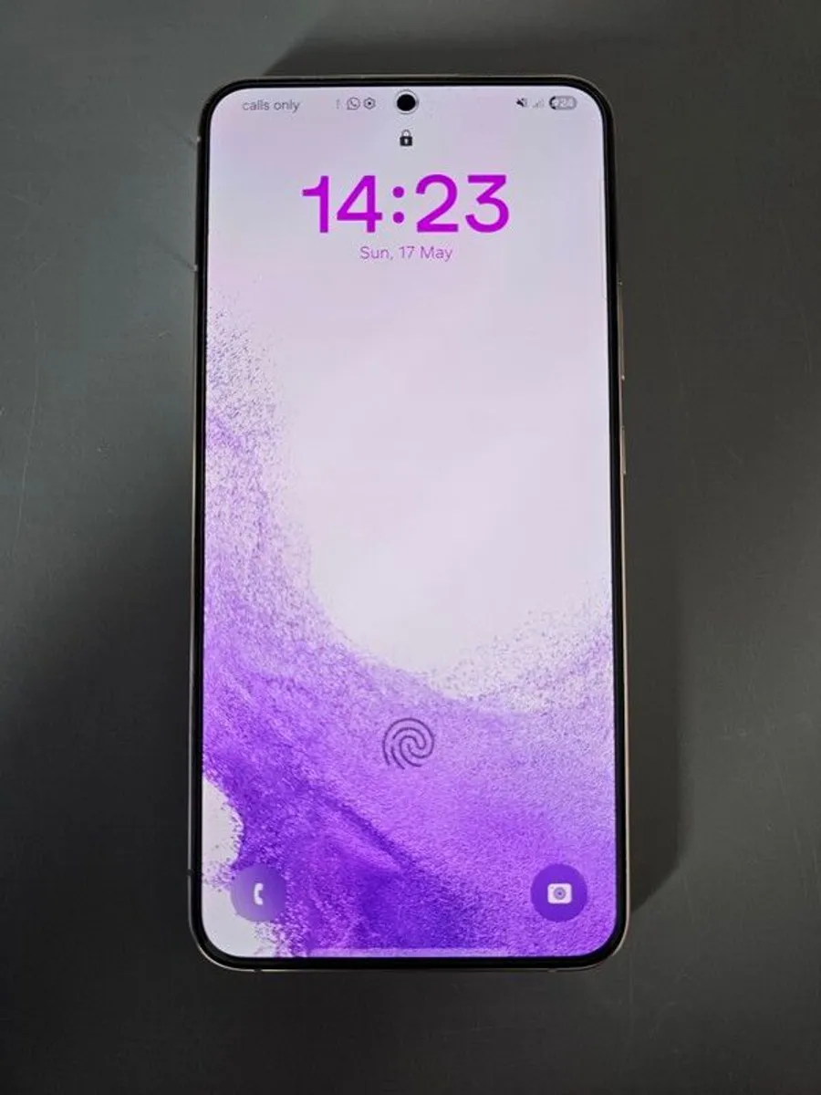 Samsung S22+ 256gb, 2 sim, Pink Gold, Mint Condition - Image 1