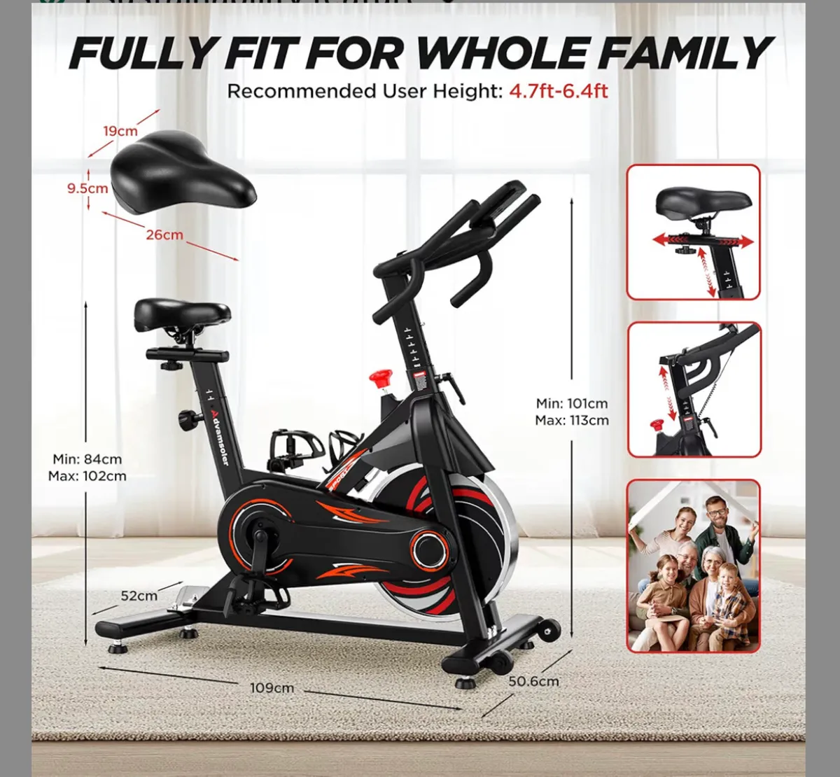 Exercise Bike _ New - Image 2