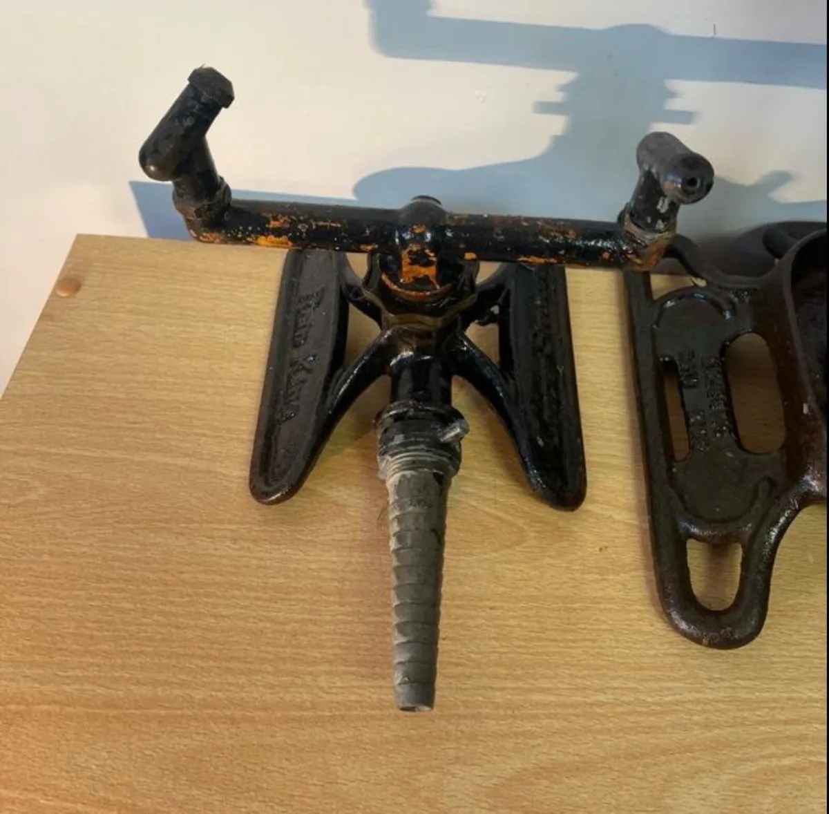 Two vintage cast iron rainking sprinklers - Image 3
