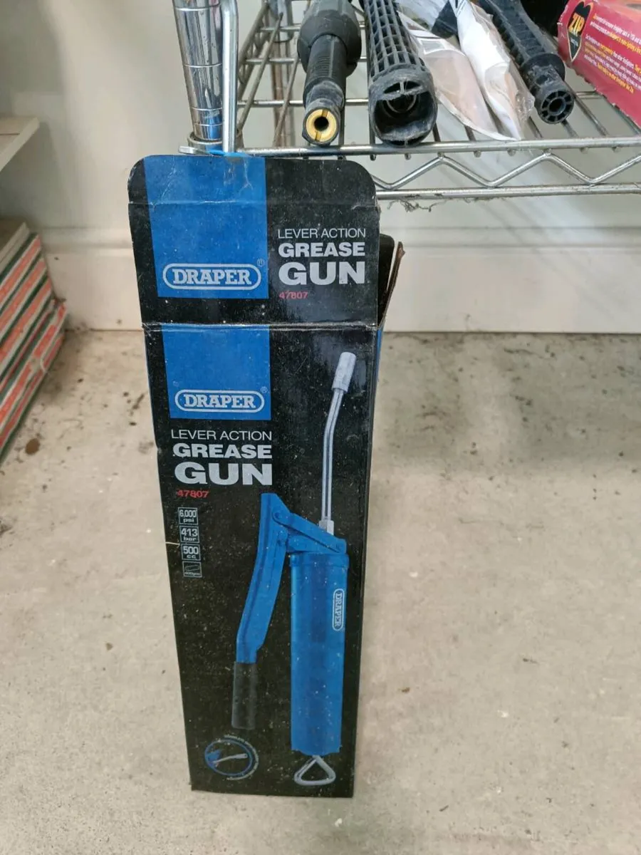 Grease gun by Draper, lever action - Image 2