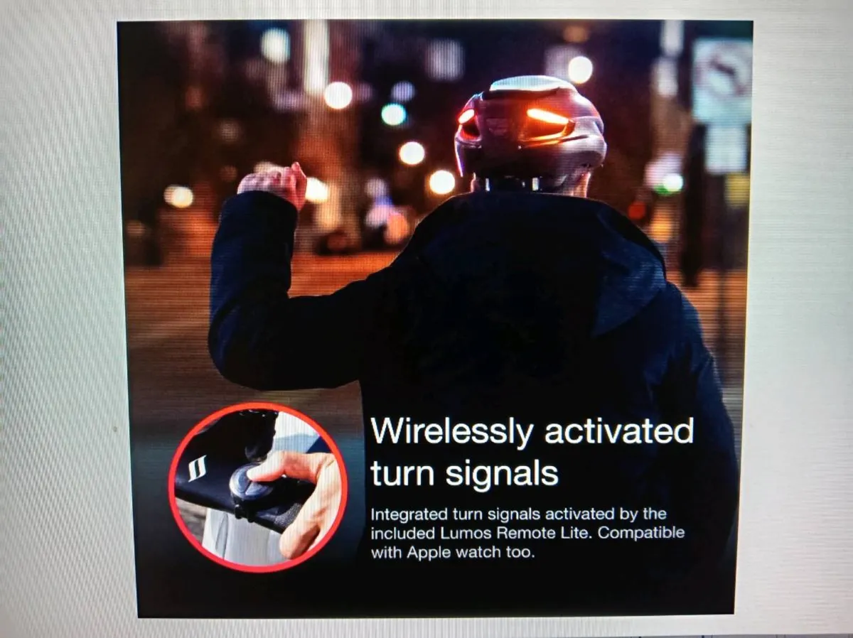 Helmet Lumos Smart Customisable Lights Indicicator - Image 3