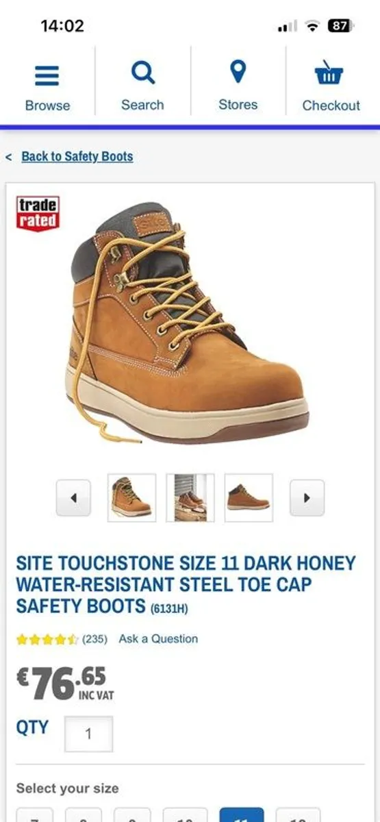 safety boot - Image 1