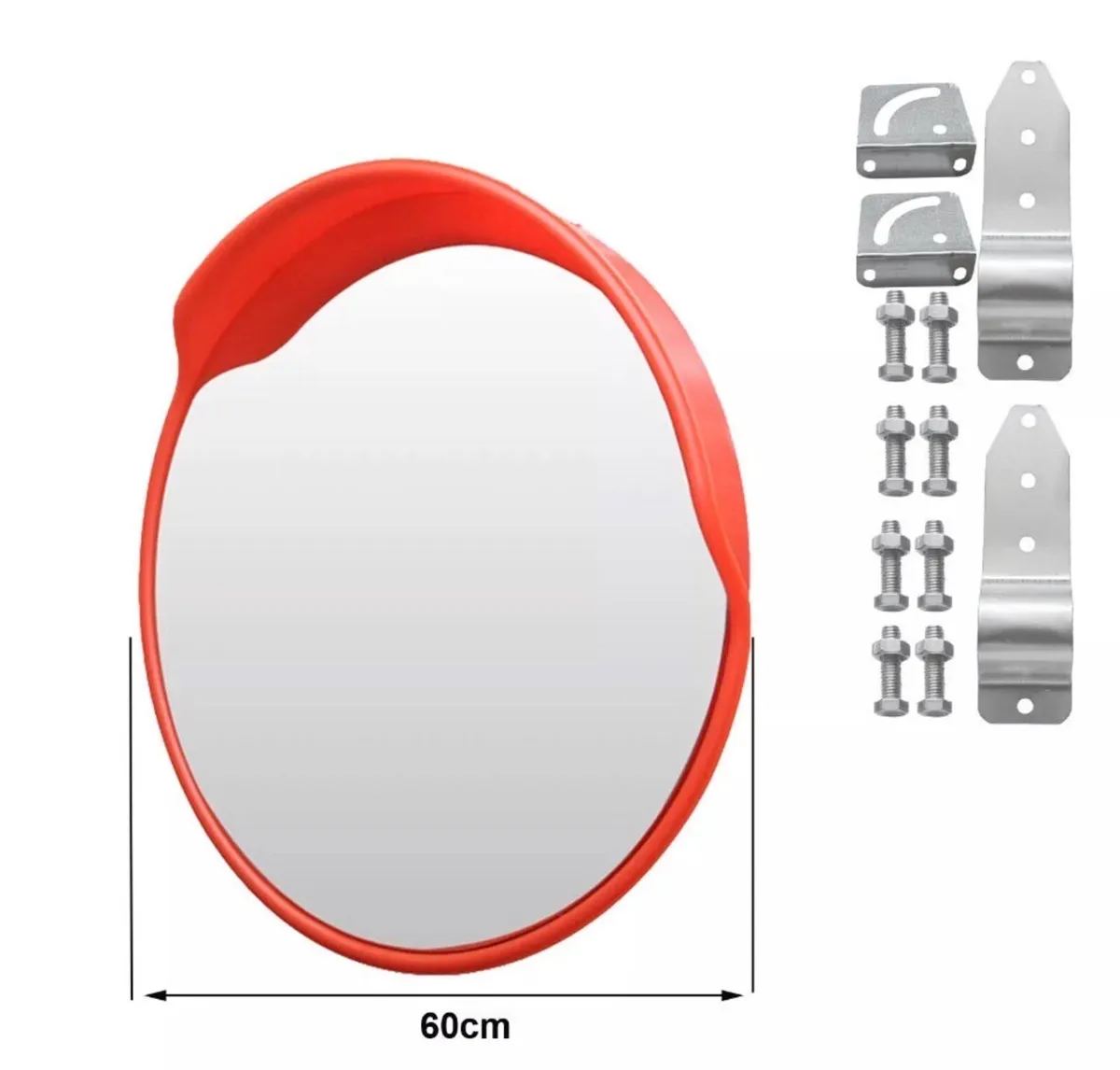 60cm Driveway Convex Curved Safety Mirror NEW - Image 2