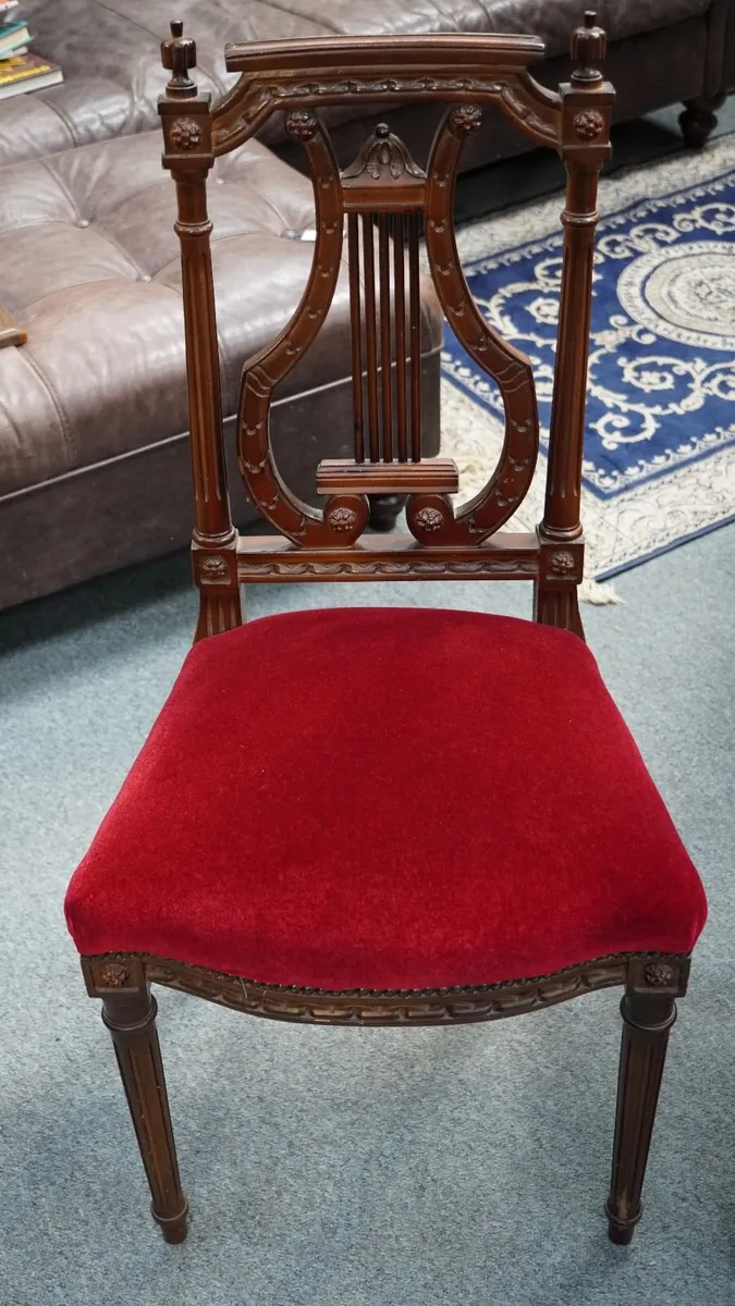 Edwardian-Style Parlor Suite - Image 4
