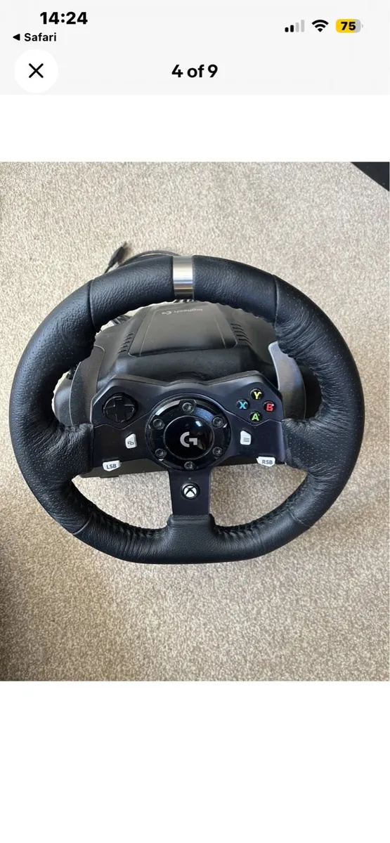 Logitech g920 wheel and pedals - Image 1