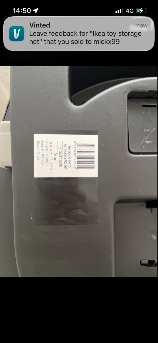 Maxi cosi car seat base family fix 360 - Image 4