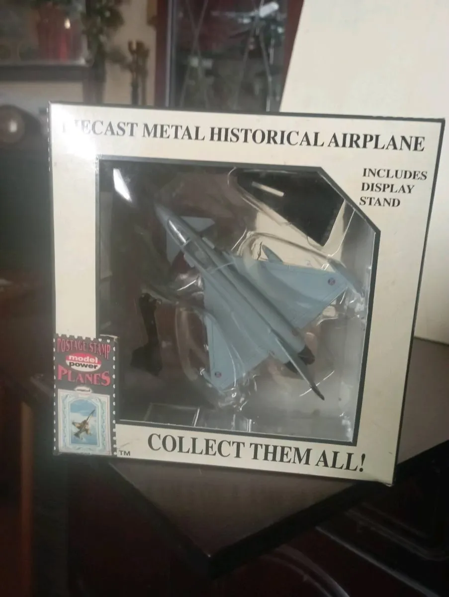 MODLE POWER 1/100 DIE - CAST EFA 2000 PLANE - Image 1