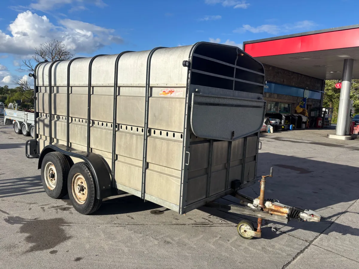 aerlite 12ft livestock trailer for sale - Image 1