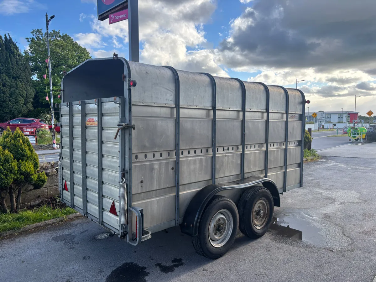 aerlite 12ft livestock trailer for sale - Image 3