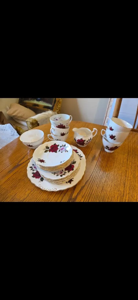 Vintage Colclough Bone China Tea Set - Image 4
